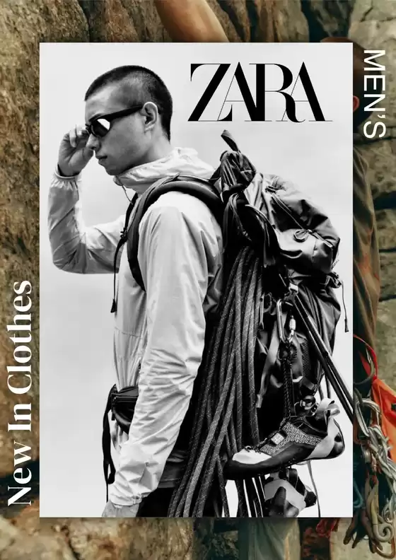 Catalogue Zara | Men's New in Clothes | 2026-08-03T00:00:00.000Z - 2026-08-31T00:00:00.000Z