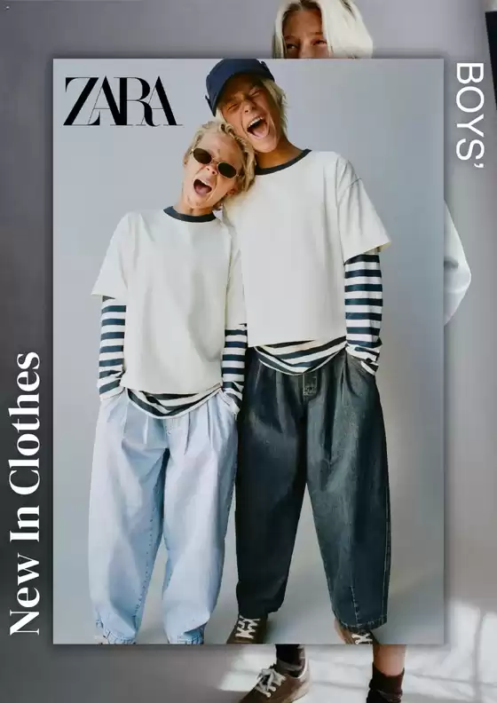 Catalogue Zara | Boy's New in Clothes | 2026-08-03T00:00:00.000Z - 2026-08-31T00:00:00.000Z