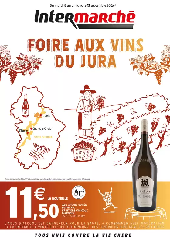 Catalogue Intermarché à Juvisy-sur-Orge | PROS LOCAL - MULTIPDV FAV DU JURA | 2026-08-03T00:00:00.000Z - 2026-08-13T00:00:00.000Z