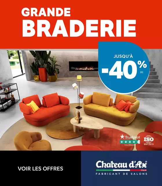 Catalogue Chateau d'Ax à Alès | Grande braderie | 2026-08-03T00:00:00.000Z - 2026-08-31T00:00:00.000Z