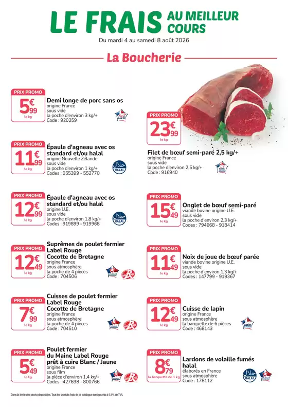 Catalogue Promocash à Pernes | Meilleur cours | 2026-08-04T00:00:00.000Z - 2026-08-08T00:00:00.000Z