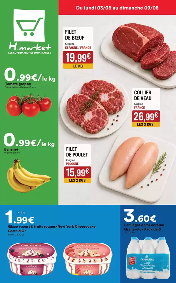 Catalogue Hmarket à Pernes | Notre sélection boucherie | 2026-08-03T00:00:00.000Z - 2026-08-09T00:00:00.000Z