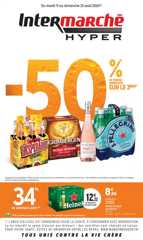 Catalogue Intermarché Hyper à Saint-Béron | GEN AOUT 3 | 2026-08-04T00:00:00.000Z - 2026-08-23T00:00:00.000Z