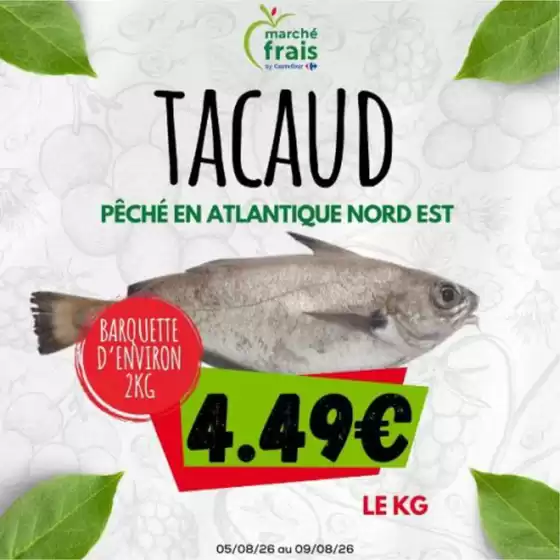 Catalogue marché frais Géant à Seppois-le-Haut | Pneus Leonard : jusqu'à 40€ remboursés et -50% sur le montage | 2026-08-04T00:00:00.000Z - 2026-08-09T00:00:00.000Z
