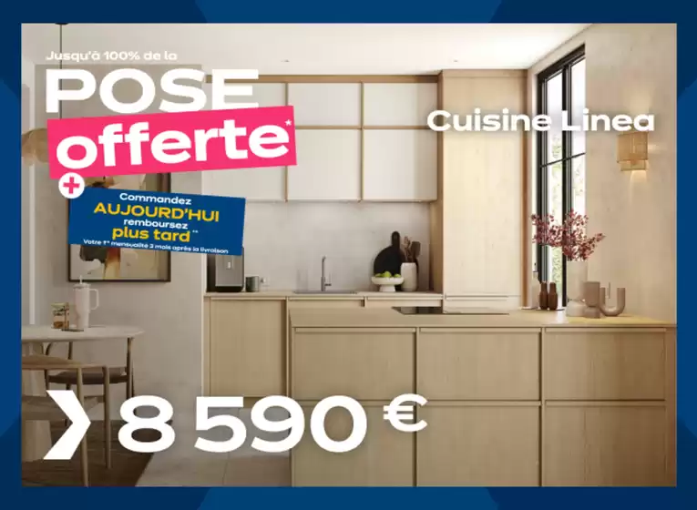 Catalogue Ixina | Du 1er au 31 août, jusqu'à 100% de la pose offerte* ! | 2026-08-04T00:00:00.000Z - 2026-08-31T00:00:00.000Z