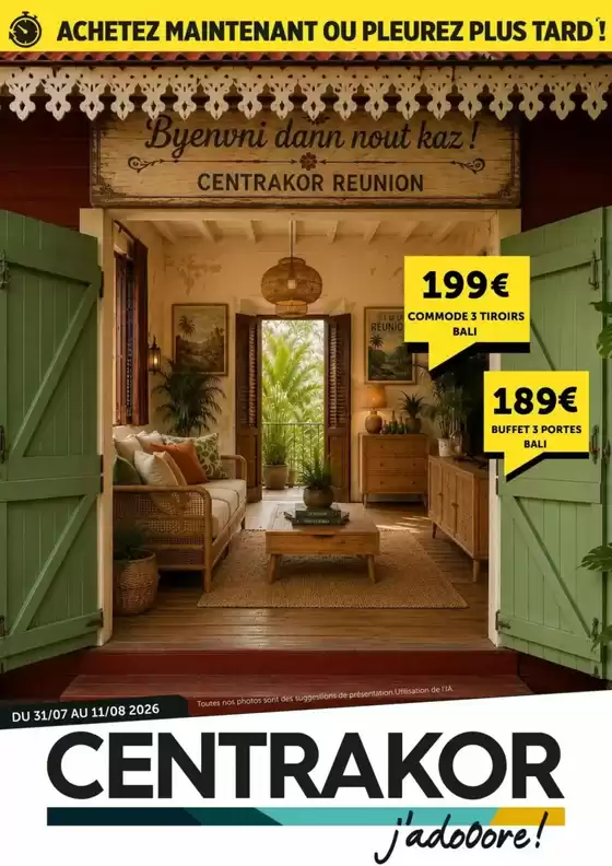 Catalogue Centrakor | Promotions | 2026-08-05T00:00:00.000Z - 2026-08-11T00:00:00.000Z