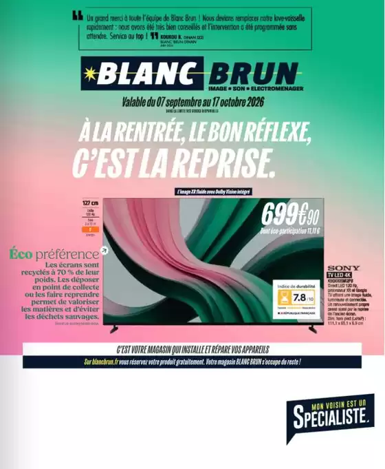 Catalogue Blanc Brun à Marcq-en-Barœul | Catalogue Blanc Brun | 2026-09-07T00:00:00.000Z - 2026-10-17T00:00:00.000Z
