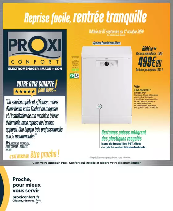 Catalogue Proxi Confort à Marcq-en-Barœul | ProxiConfort BP Tabloid Septembre 2026 | 2026-09-07T00:00:00.000Z - 2026-10-17T00:00:00.000Z