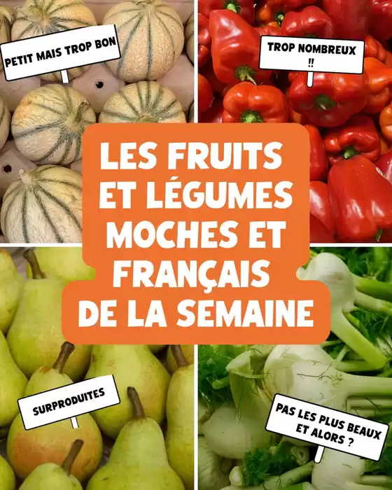 Catalogue Nous anti gaspi | Les fruits et légumes de semaine | 2026-08-06T00:00:00.000Z - 2026-08-09T00:00:00.000Z