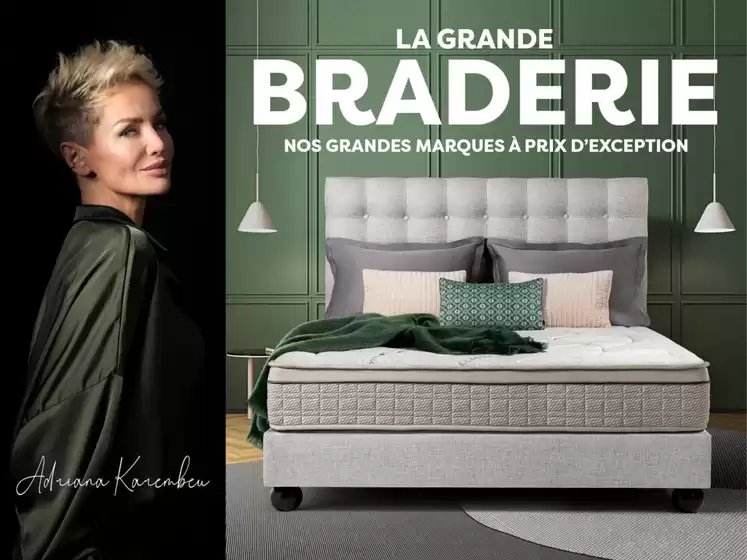 Catalogue France Literie à Virsac | C'est l'heure de la Grande Braderie France Literie ! | 2026-08-06T00:00:00.000Z - 2026-09-06T00:00:00.000Z