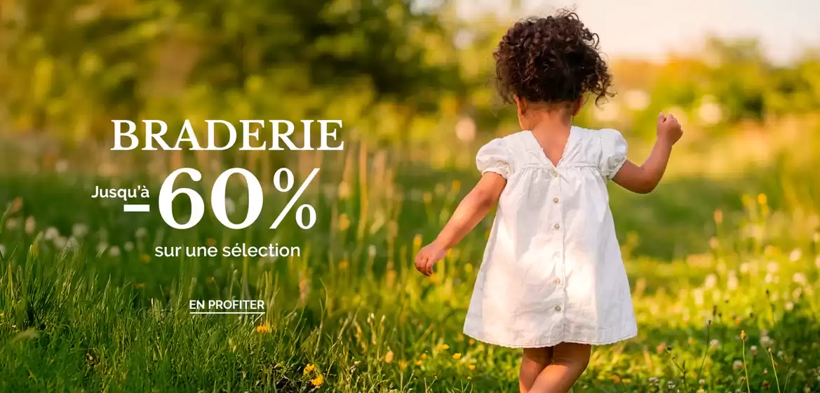 Catalogue Natalys | BRADERIE : jusqu'à60 % sur une sélection | 2026-08-06T00:00:00.000Z - 2026-08-31T00:00:00.000Z