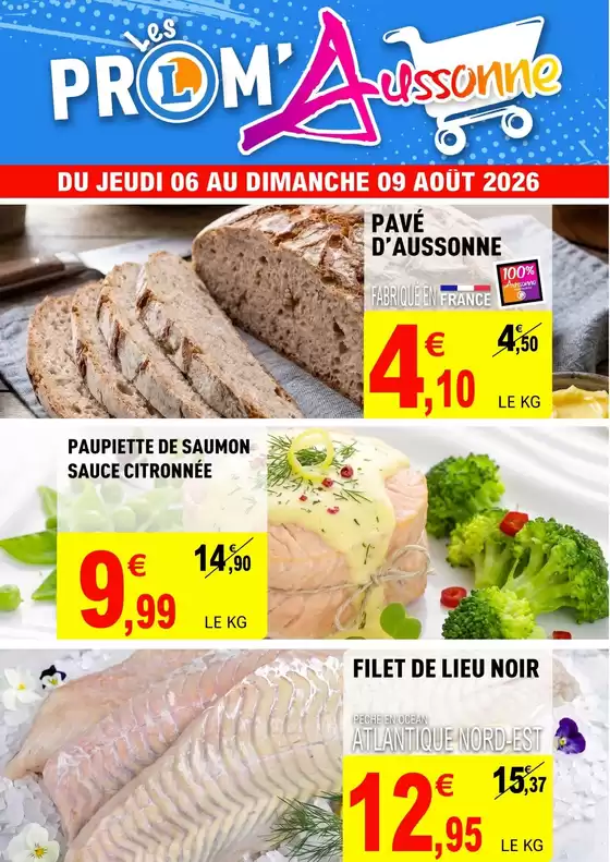 Catalogue E.Leclerc | PROM AUSSONNE SEM32 | 2026-08-06T00:00:00.000Z - 2026-08-09T00:00:00.000Z