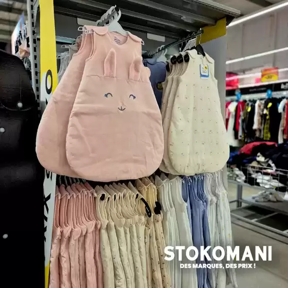 Catalogue Stokomani à Cholet | Alerte nouveautés bébé ! | 2026-08-07T00:00:00.000Z - 2026-08-16T00:00:00.000Z