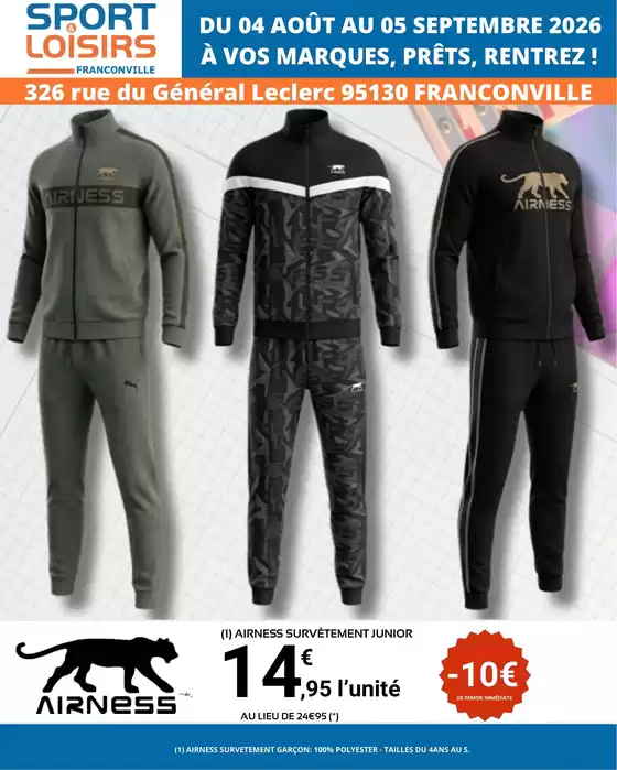Catalogue E.Leclerc Sports | RDC SPORT 2026 | 2026-08-04T00:00:00.000Z - 2026-09-05T00:00:00.000Z