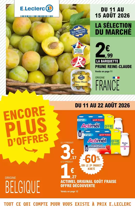 Catalogue E.Leclerc | TRAFIC POUVOIR ACHAT 8 - MIXTE | 2026-08-11T00:00:00.000Z - 2026-08-22T00:00:00.000Z