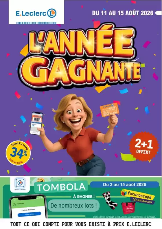 Catalogue E.Leclerc | Temps fort #33 | 2026-08-03T00:00:00.000Z - 2026-08-15T00:00:00.000Z