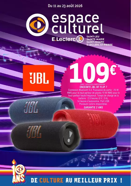 Catalogue E.Leclerc | 26C917LR | 2026-08-11T00:00:00.000Z - 2026-08-23T00:00:00.000Z