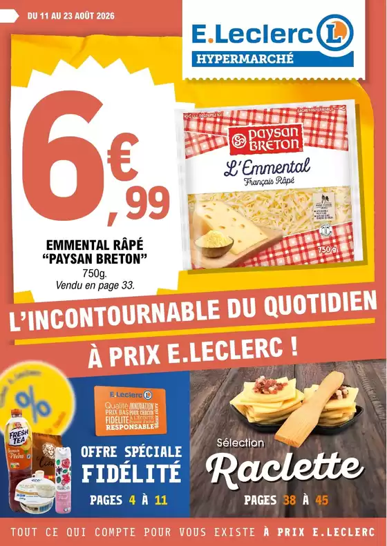 Catalogue E.Leclerc | 26C017LR | 2026-08-11T00:00:00.000Z - 2026-08-23T00:00:00.000Z