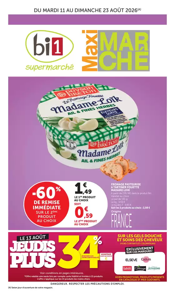 Catalogue Maximarché à Sarrola-Carcopino | Nouvelles offres à découvrir | 2026-08-11T00:00:00.000Z - 2026-08-23T00:00:00.000Z