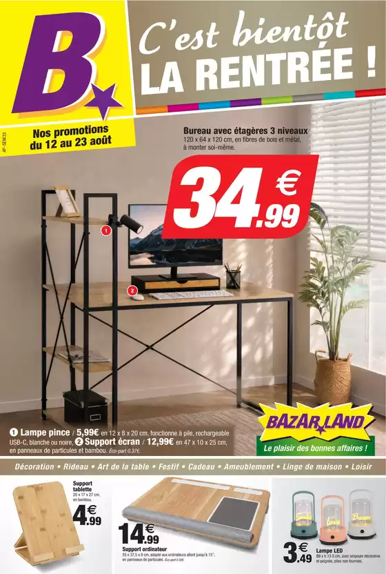 Catalogue Bazarland à Nantes | Catalogue Bazarland | 2026-08-12T00:00:00.000Z - 2026-08-23T00:00:00.000Z