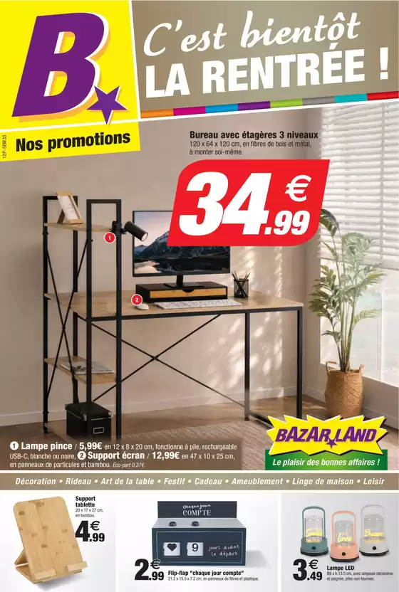Catalogue Bazarland | Catalogue Bazarland | 2026-08-10T00:00:00.000Z - 2026-08-16T00:00:00.000Z