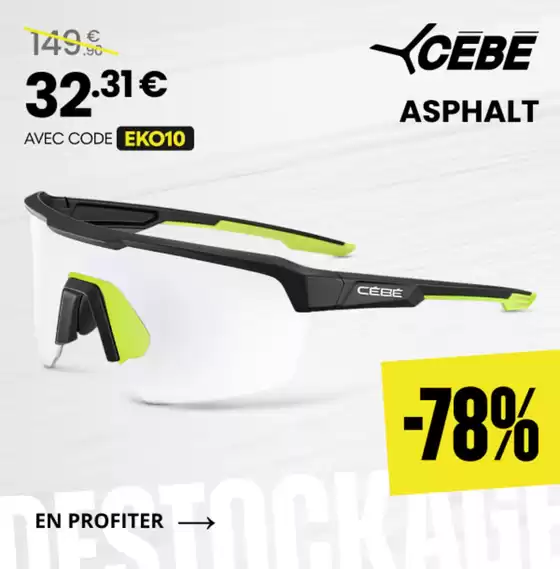 Catalogue Ekosport à Saint-Étienne | Lunette de soleil | 2026-08-11T00:00:00.000Z - 2026-08-18T00:00:00.000Z
