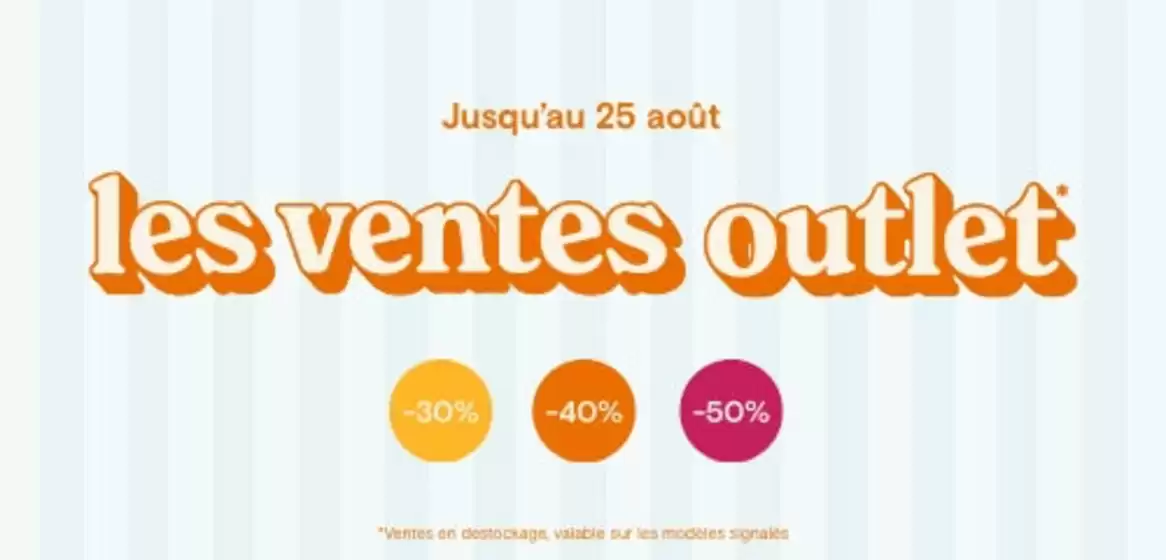 Catalogue La Maison du Convertible à Chessy (Rhône) | Les ventes outlet | 2026-08-11T00:00:00.000Z - 2026-08-25T00:00:00.000Z