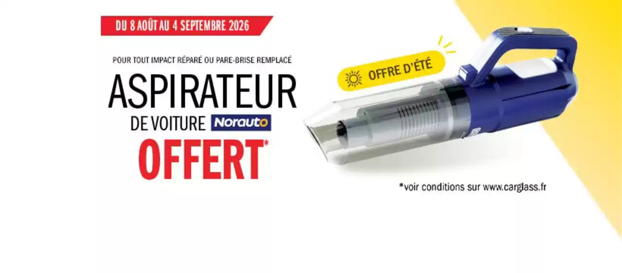 Catalogue Carglass | OFFRE spéciale | 2026-08-13T00:00:00.000Z - 2026-09-04T00:00:00.000Z