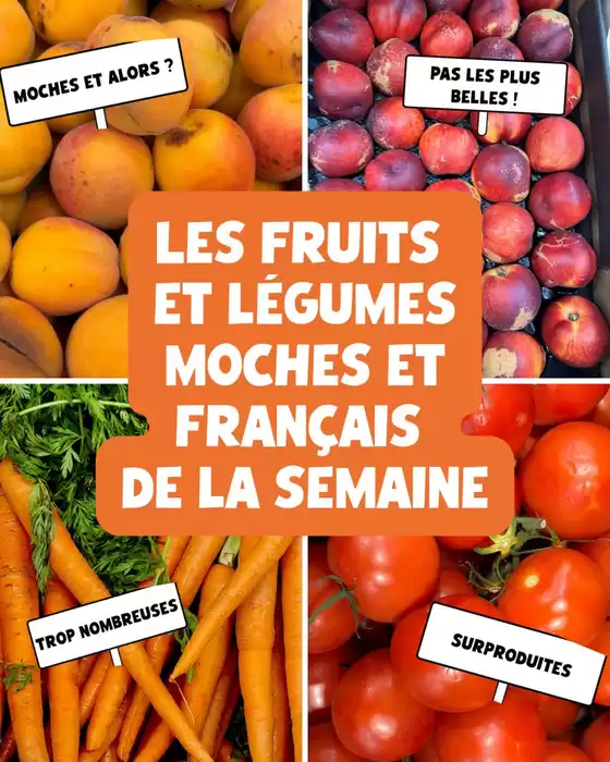 Catalogue Nous anti gaspi | Les fruits et légumes de semaine | 2026-08-13T00:00:00.000Z - 2026-08-16T00:00:00.000Z