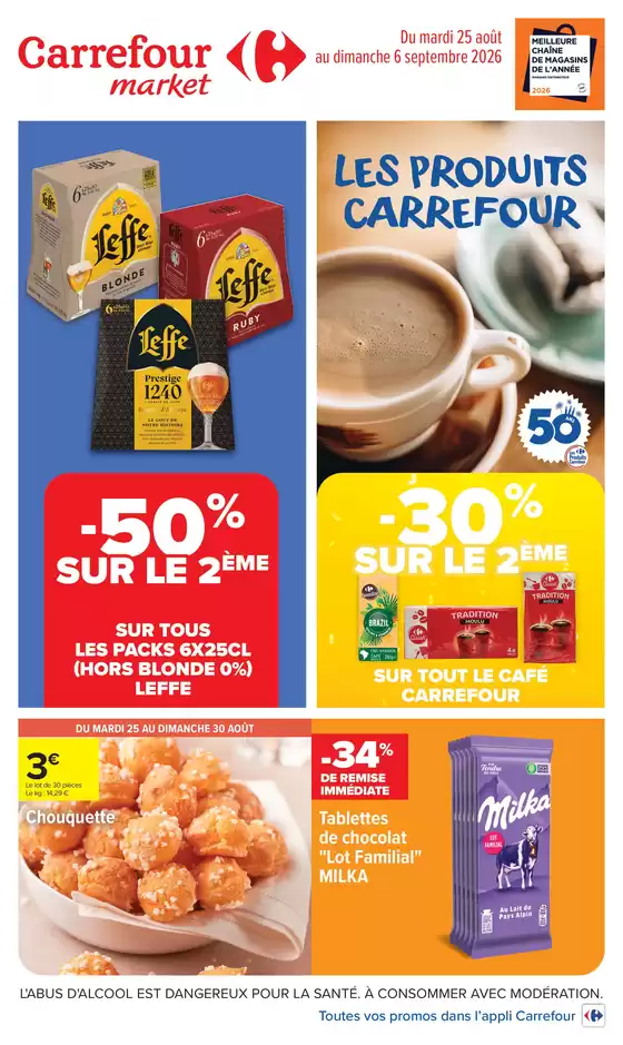 Catalogue Carrefour Drive | LES PRODUITS CARREFOUR | 2026-08-25T00:00:00.000Z - 2026-09-06T00:00:00.000Z