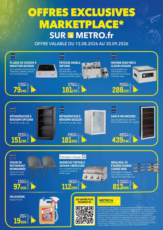 Catalogue Metro à Le Havre | Offres exclusives Marketplace | 2026-08-14T00:00:00.000Z - 2026-09-30T00:00:00.000Z
