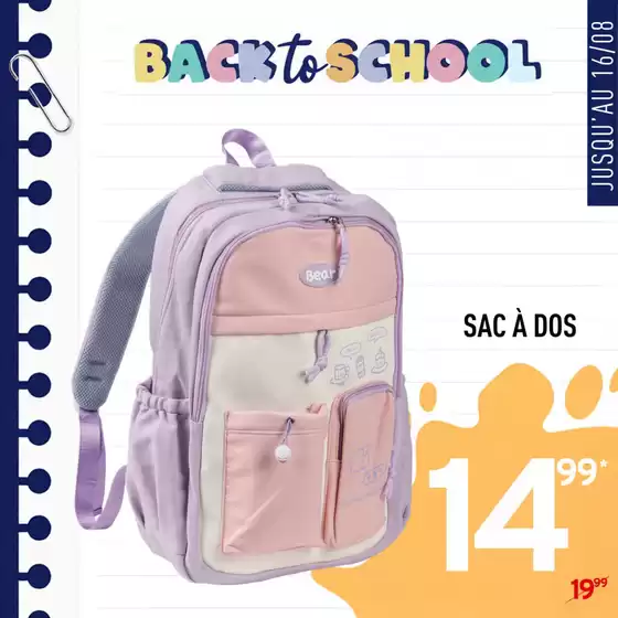 Catalogue Trafic à Fontaine-Française | UN SAC QUI DONNE PRESQUE ENVIE DE REPRENDRE L'ÉCOLE ! | 2026-08-14T00:00:00.000Z - 2026-08-16T00:00:00.000Z