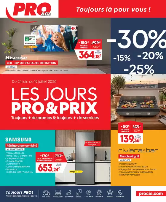 Catalogue PRO&Cie | LES JOURS PRO&PRIX | 2026-08-14T00:00:00.000Z - 2026-08-19T00:00:00.000Z