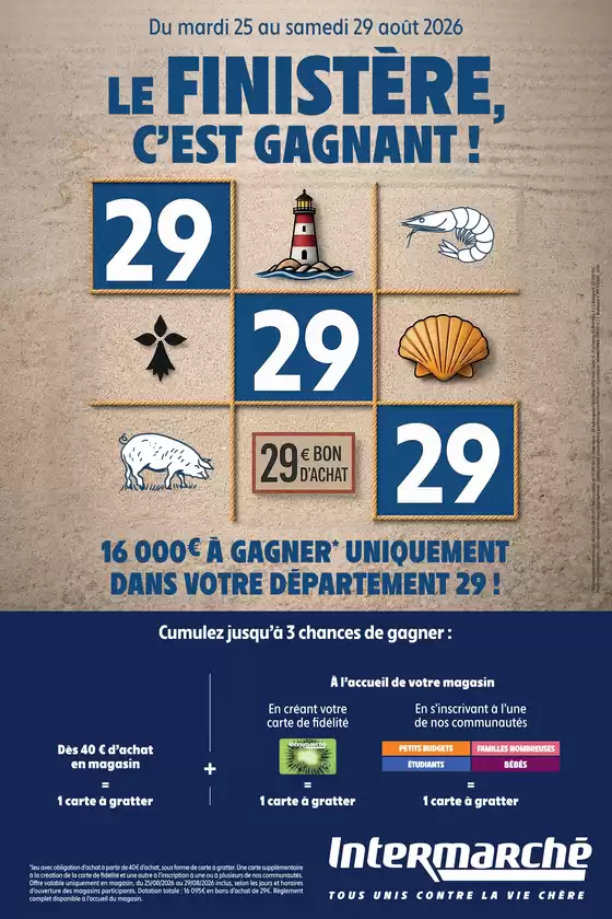Catalogue Intermarché Hyper à Marseille | Pros local - DEP 29 S35 FINISTERE | 2026-08-25T00:00:00.000Z - 2026-08-29T00:00:00.000Z