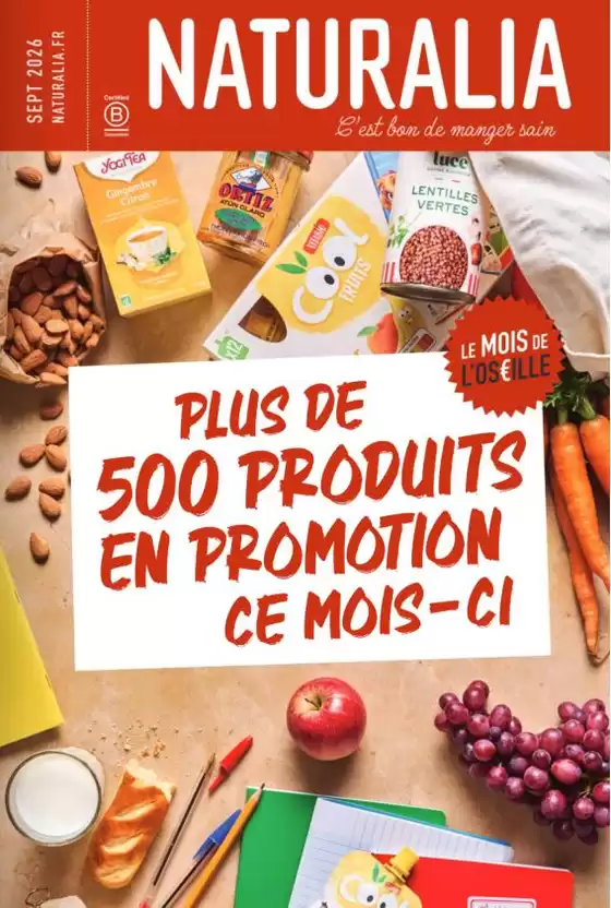 Catalogue Naturalia | Septembre 2026 | 2026-09-01T00:00:00.000Z - 2026-09-30T00:00:00.000Z