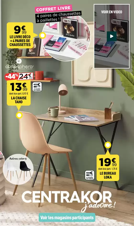 Catalogue Centrakor | RENTREE - La rentrée déco a sonné chez Centrakor | 2026-08-17T00:00:00.000Z - 2026-08-30T00:00:00.000Z
