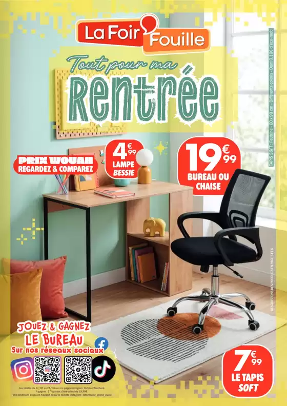 Catalogue La Foir'Fouille à Strasbourg | Tout pour ma Rentrée | 2026-08-17T00:00:00.000Z - 2026-08-24T00:00:00.000Z