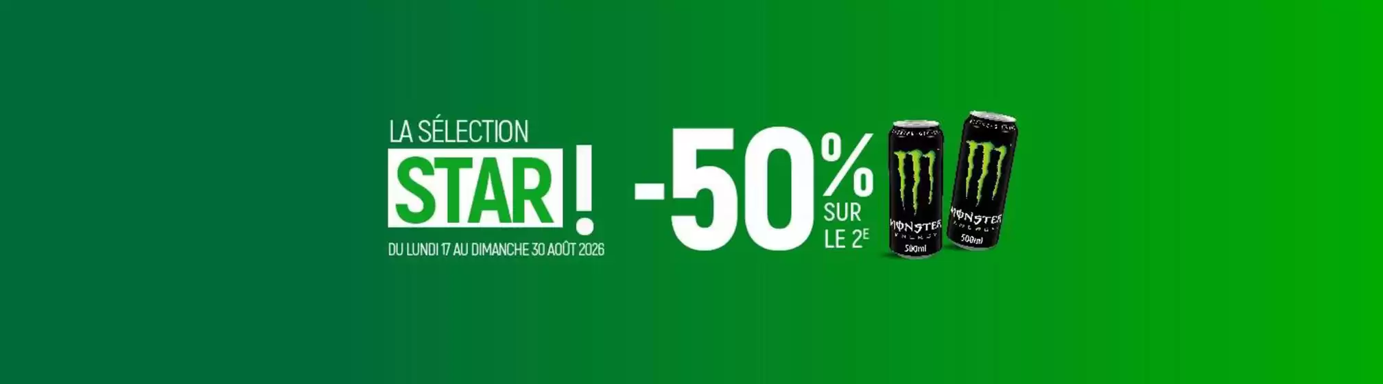Catalogue Casino Supermarchés | La selection star | 2026-08-18T00:00:00.000Z - 2026-08-30T00:00:00.000Z