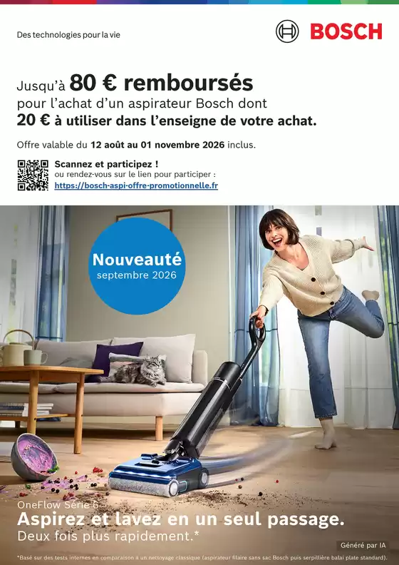 Catalogue Boulanger à Nîmes |  Offre Bosch : jusqu'à 80€ remboursés | 2026-08-18T00:00:00.000Z - 2026-11-01T00:00:00.000Z