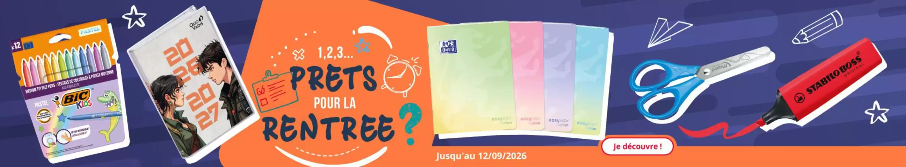 Catalogue Office Depot | PRETS POUR LA RENTREE? | 2026-08-19T00:00:00.000Z - 2026-09-12T00:00:00.000Z