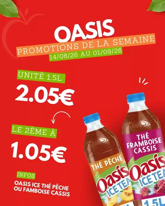 Catalogue marché frais Géant | Les promos gourmandes sont chez Marché Frais ! | 2026-08-19T00:00:00.000Z - 2026-09-01T00:00:00.000Z