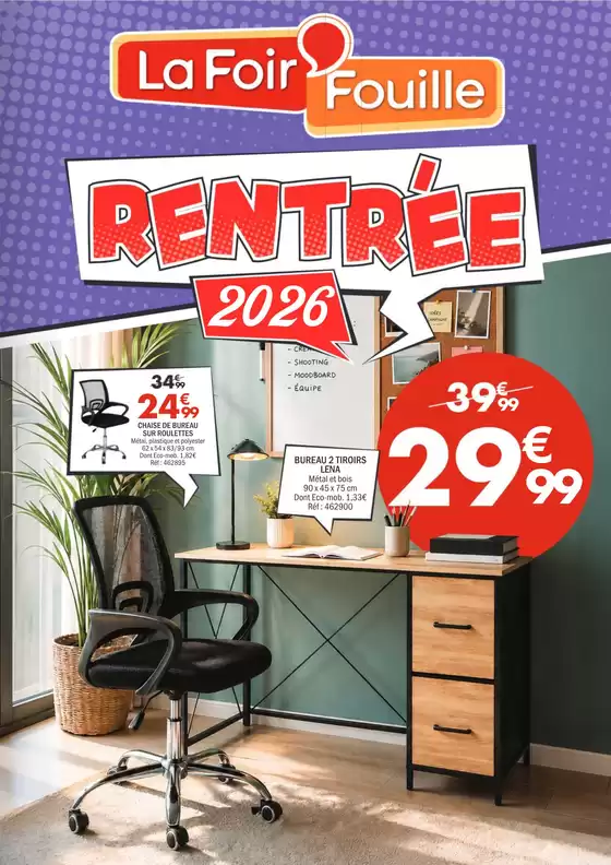 Catalogue La Foir'Fouille | Rentrée 2026 | 2026-08-01T00:00:00.000Z - 2026-09-30T00:00:00.000Z