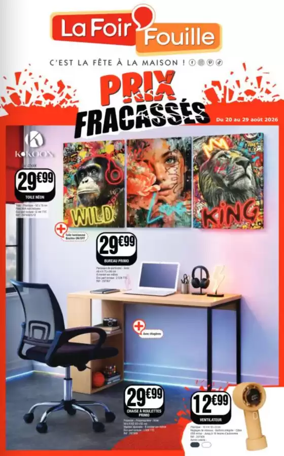 Catalogue La Foir'Fouille | Prix Francassés | 2026-08-20T00:00:00.000Z - 2026-08-29T00:00:00.000Z