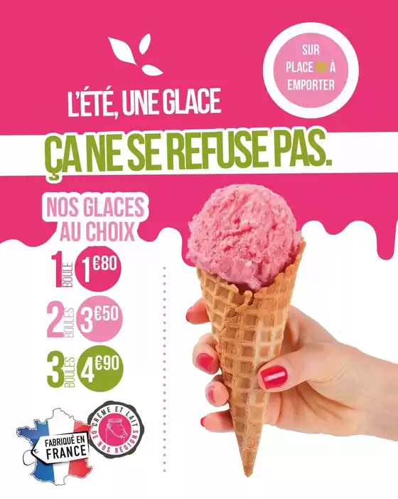 Catalogue Crescendo | L'ÉTÉ, UNE GLACE CA NE SE REFUSE PAS. EMPORTER | 2026-08-20T00:00:00.000Z - 2026-08-26T00:00:00.000Z