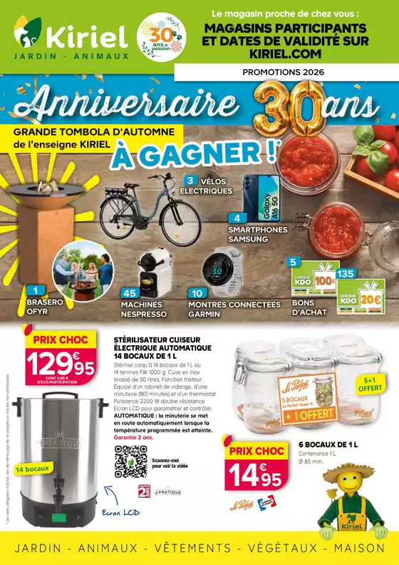 Catalogue Kiriel à Marcilly (Manche) | PROMOTIONS RENTRÉE 2026 | 2026-01-01T00:00:00.000Z - 2026-12-31T00:00:00.000Z
