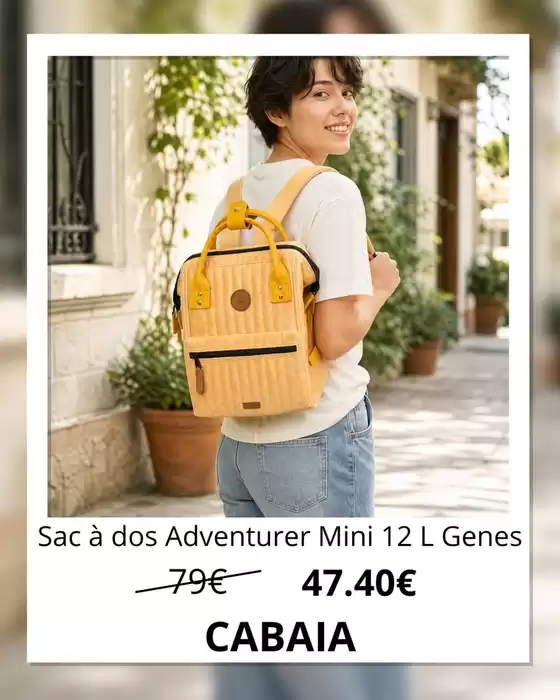 Catalogue Rayon d'Or à Saint-Memmie | Alerte pépite : Cabaïa débarque en OUTLET chez Rayon d'Or ! | 2026-08-24T00:00:00.000Z - 2026-09-13T00:00:00.000Z