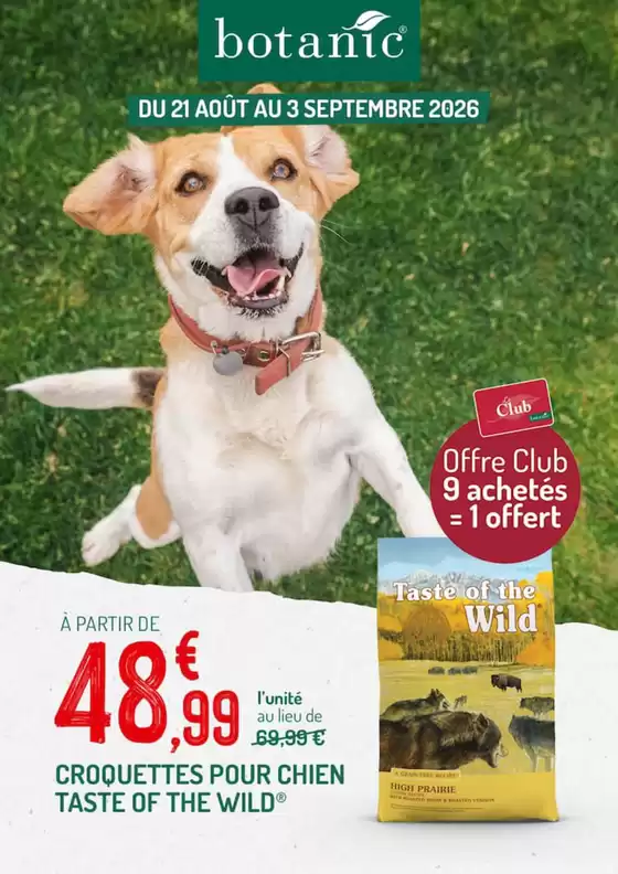 Catalogue Botanic à Sainte-Mesme | Nos offres du moment | 2026-08-25T00:00:00.000Z - 2026-09-03T00:00:00.000Z