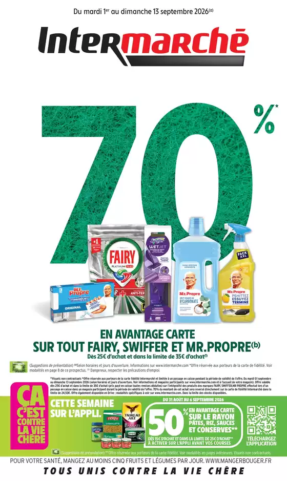 Catalogue Intermarché à Douvaine | GEN SEPTEMBRE 2 | 2026-09-01T00:00:00.000Z - 2026-09-13T00:00:00.000Z