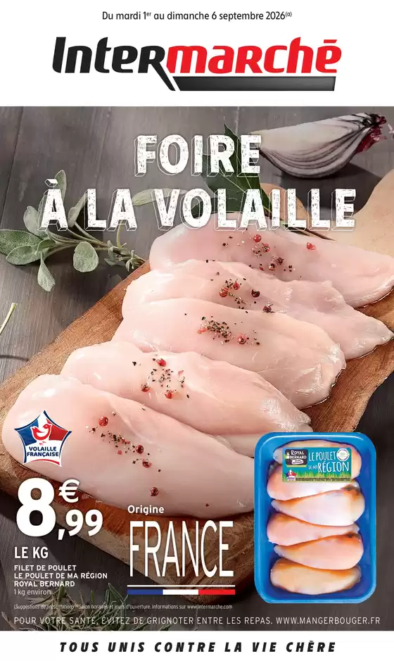 Catalogue Intermarché Contact à Saint-Didier-la-Forêt | S36 - R07 - FOIRE A LA VOLAILLE | 2026-09-01T00:00:00.000Z - 2026-09-06T00:00:00.000Z