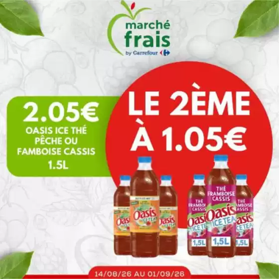 Catalogue marché frais Géant à Laussonne | Promotions | 2026-08-26T00:00:00.000Z - 2026-09-01T00:00:00.000Z